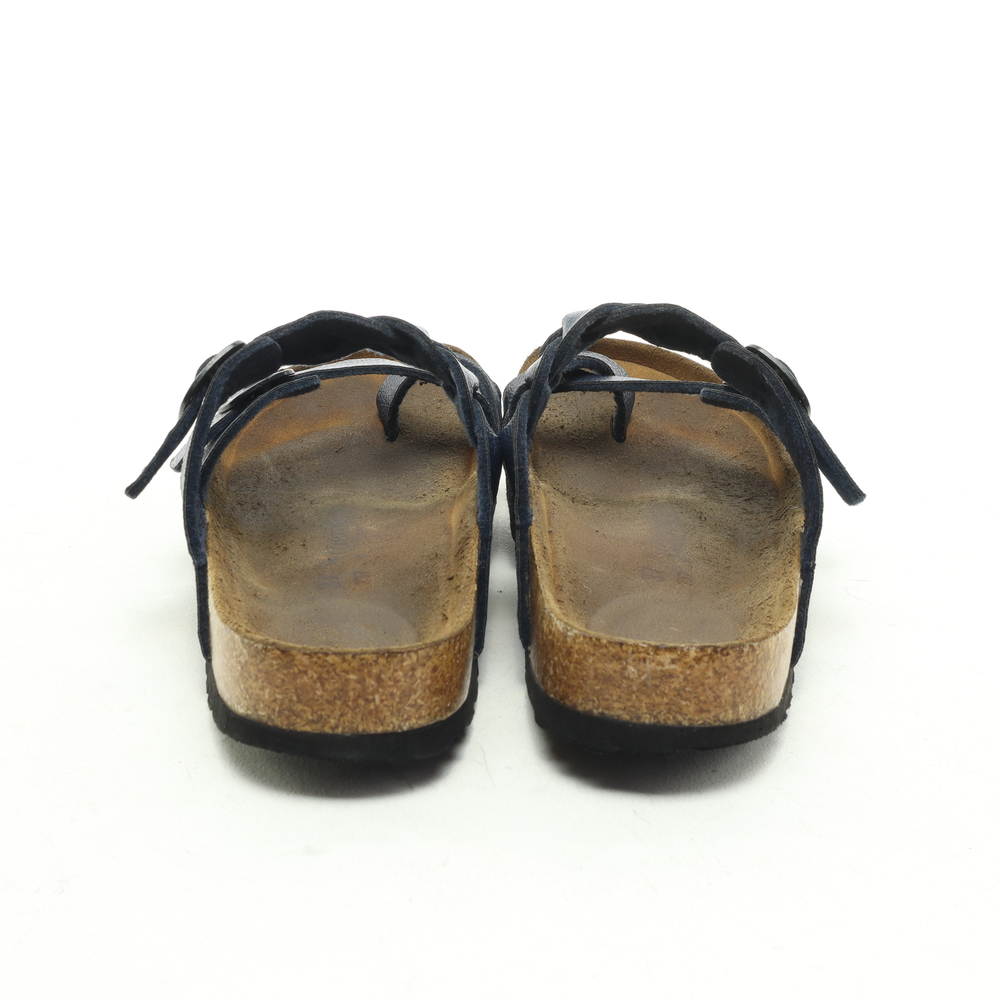 Aerothotic Viking Irenic Strappy Slide Vegan Leather Sandals Women EU 37 Blue - Picture 9 of 15